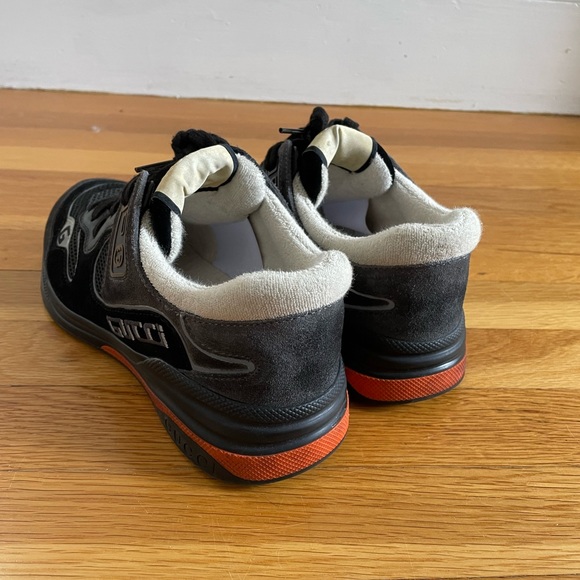 Black Space Grey men’s Gucci sneakers US size 5 - Picture 3 of 4